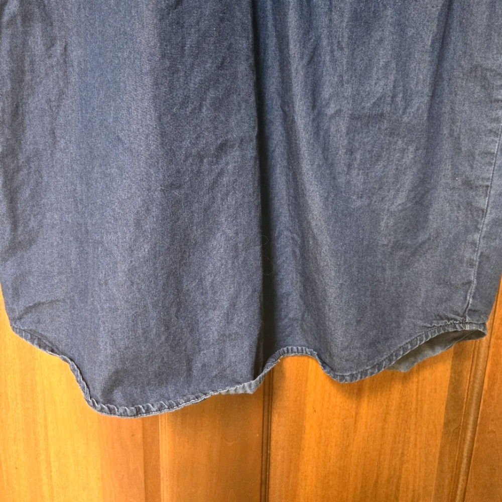 Indication Denim Shirt Dress, M (PTP=19") - Picture 6 of 6